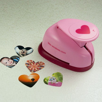 Mini Heart Shape Paper Punch by Punch Bunch Quilling-Scrapbook-Cardcraft