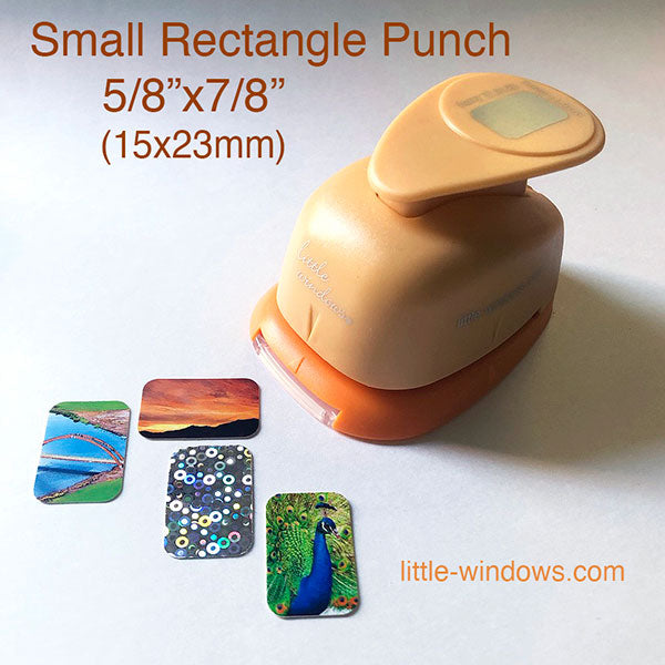 Paper Punch Set - Circle, Square, Oval, and Rectangle (1-1-3/8) – Little  Windows Brilliant Resin and Supplies