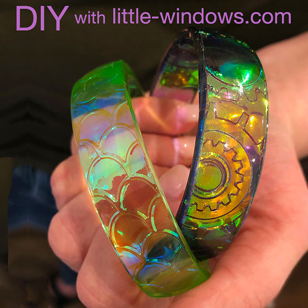 Washi Tape + Resin Jewelry - CASTING – Little Windows Brilliant