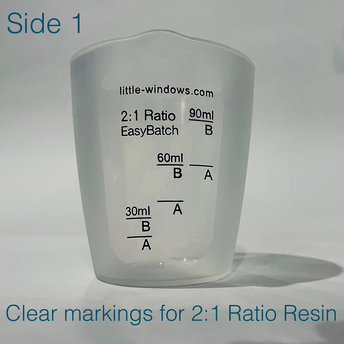 Silicone Measuring Cup Transparent Plastic Measuring Cup