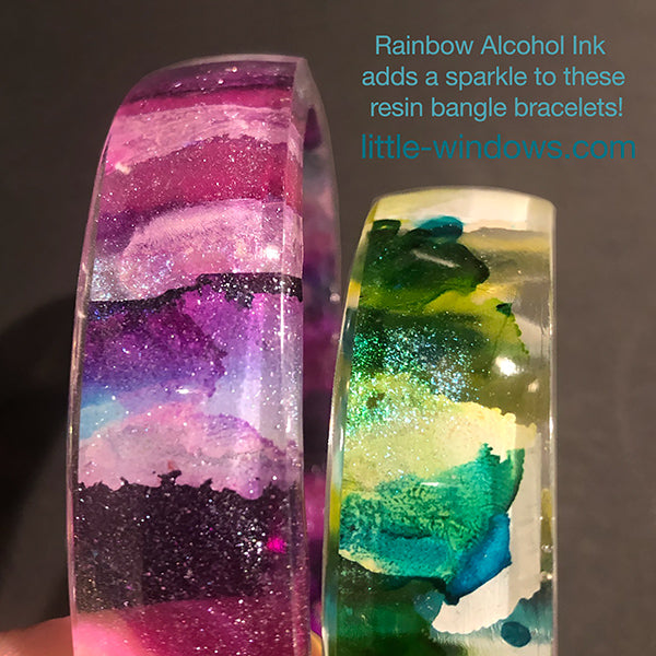 115. Resin MAKE YOUR OWN RAINBOW GLITTER INK. A Tutorial by Daniel