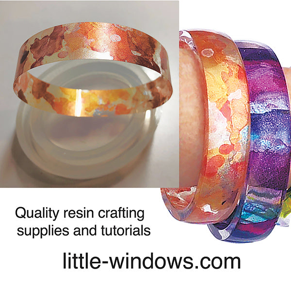 Dramatic Effects with Alcohol Inks in Resin - Feathering & Swirls – Little  Windows Brilliant Resin and Supplies