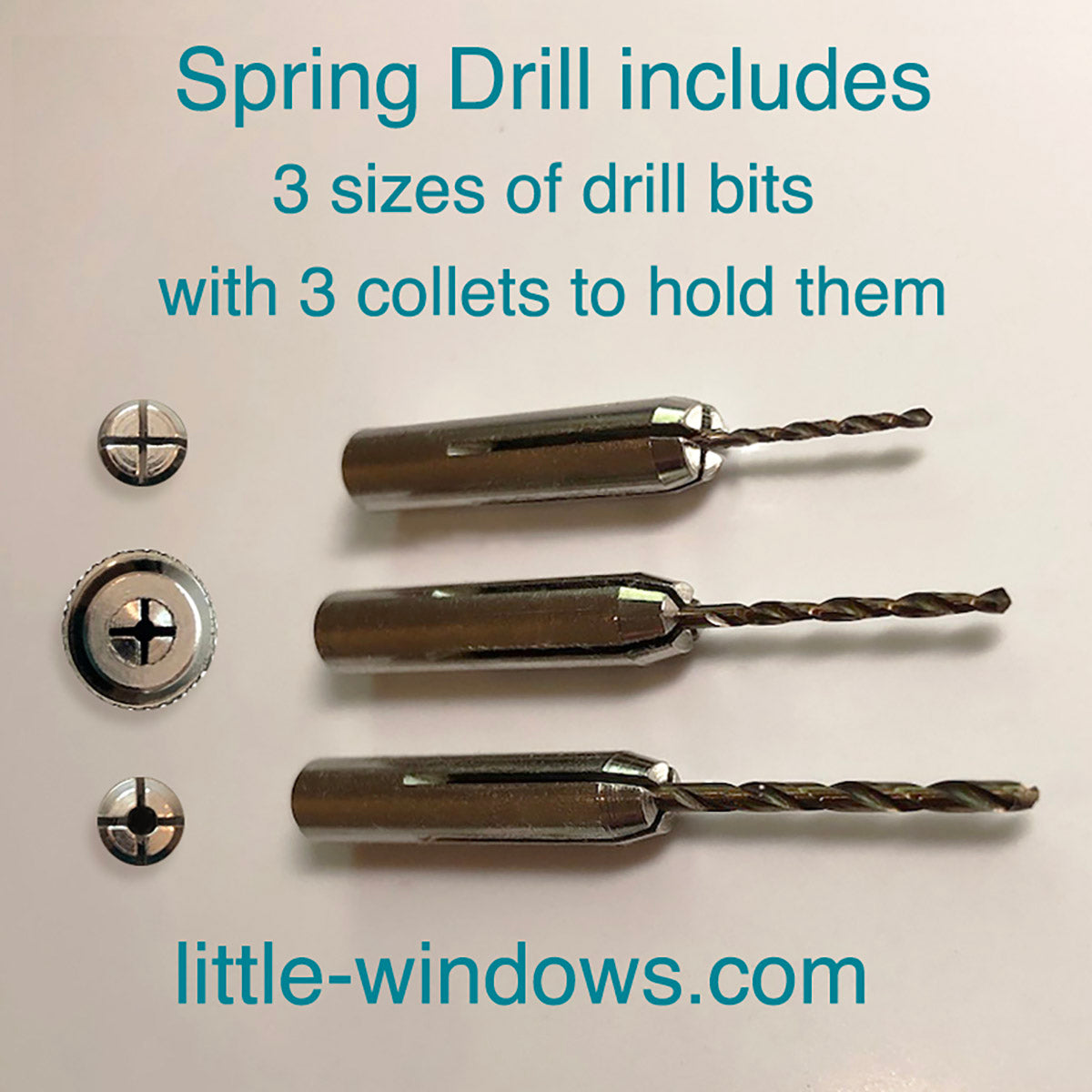 Hand Drill & Drill Pieces for Small Resin Works