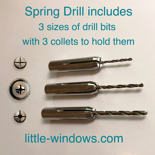 Spring Drill - the easiest drill for resin jewelry – Little Windows ...